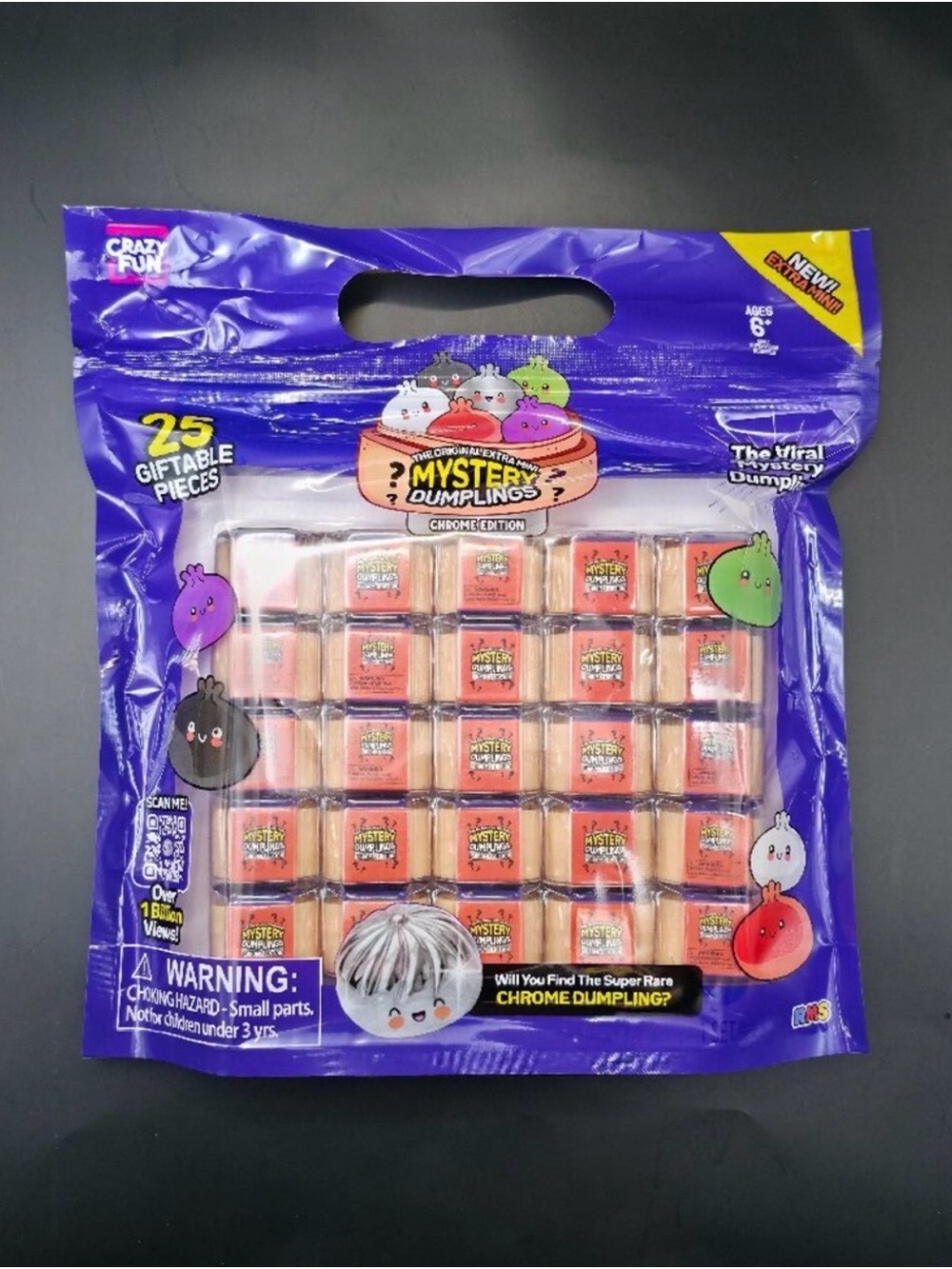 RMS MYSTERY DUMPLINGS 25 PACK WITH RARE DUMPLING